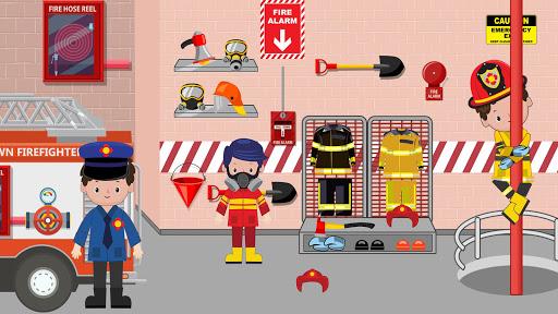 Pretend Play Fire Station - عکس بازی موبایلی اندروید