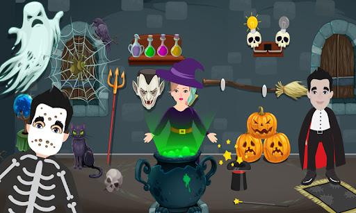 Pretend Play Halloween Party - Image screenshot of android app