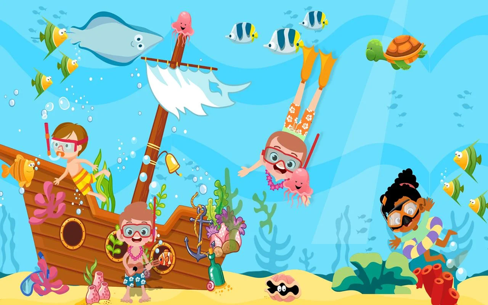 Pretend Play Seaside Party - عکس بازی موبایلی اندروید