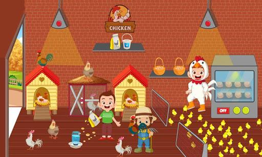 Pretend Play Chicken Farm Life - عکس بازی موبایلی اندروید