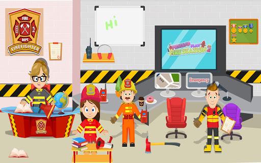 Pretend Play Firefighter Hero - Gameplay image of android game