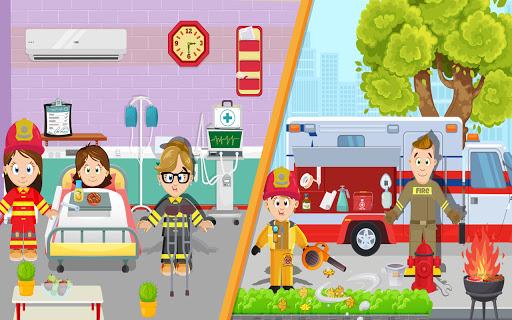 Pretend Play Firefighter Hero - عکس بازی موبایلی اندروید