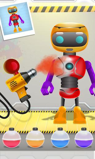 Robot Factory Toy Maker Game - Image screenshot of android app