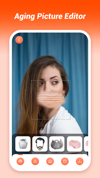 Aging Picture Editor - عکس برنامه موبایلی اندروید