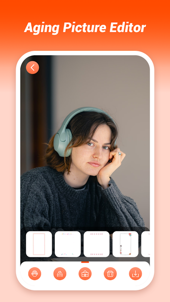 Aging Picture Editor - عکس برنامه موبایلی اندروید