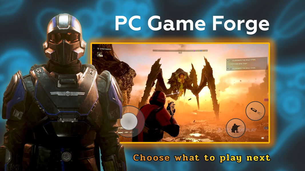 PC Game Forge - عکس برنامه موبایلی اندروید