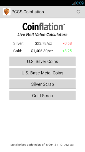 Coinflation - Gold & Silver Me - عکس برنامه موبایلی اندروید