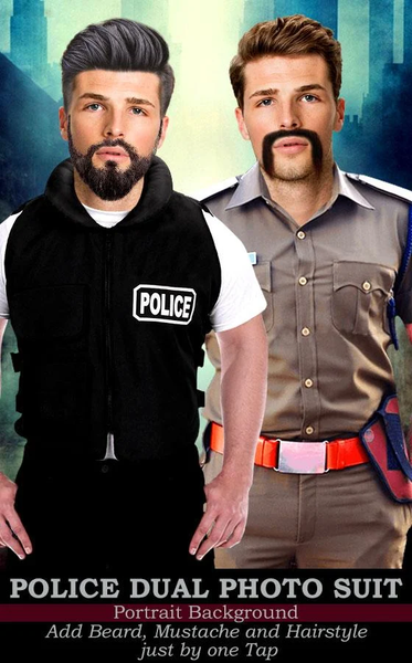 Police Dual Suit Photo Editor - عکس برنامه موبایلی اندروید