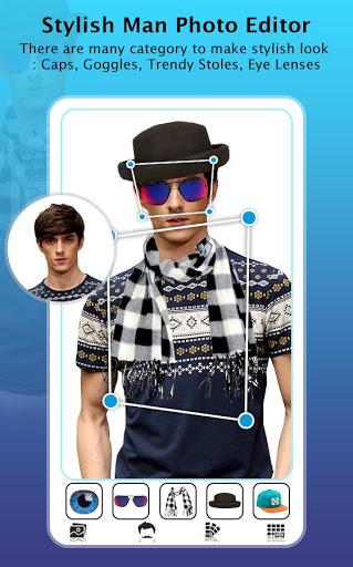 Stylish Men Photo Editor - Image screenshot of android app