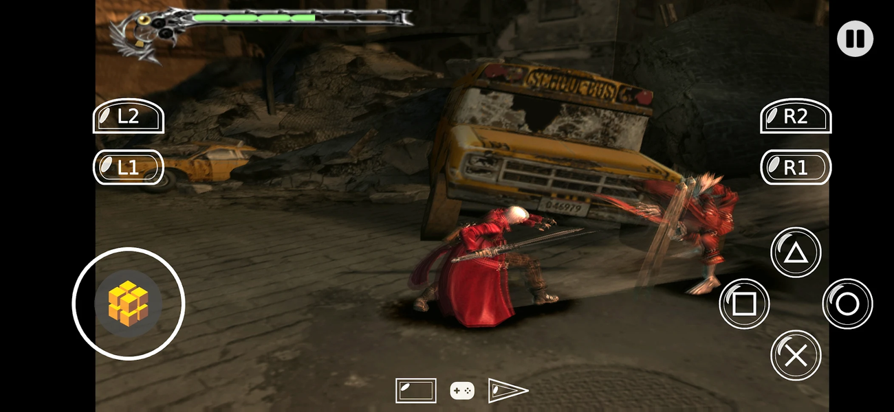 DamonSX2 Pro - PS2 Emulator - Image screenshot of android app