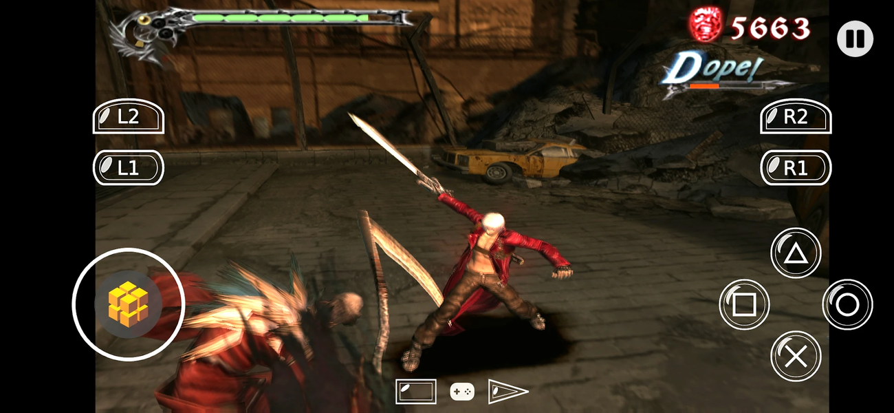 DamonSX2 Pro - PS2 Emulator - Image screenshot of android app