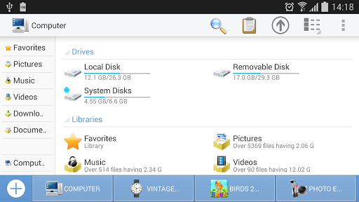 Computer File Explorer - عکس برنامه موبایلی اندروید