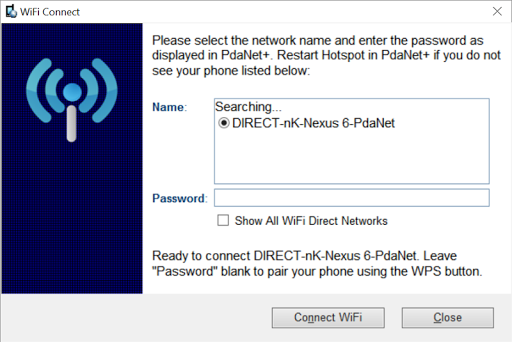 PdaNet+ - Image screenshot of android app