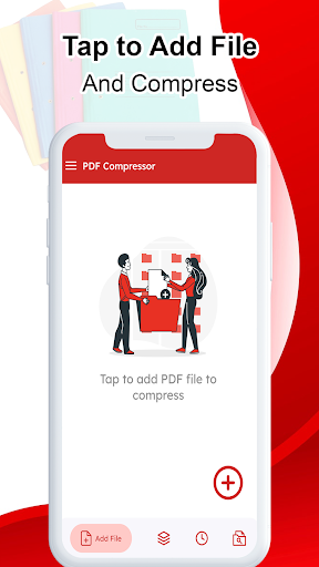 PDF Compressor - PDF Viewer - Image screenshot of android app