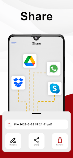 PDF Converter, PDF to Word - عکس برنامه موبایلی اندروید