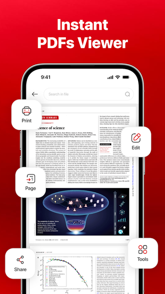 PDF Reader: View, Edit & Scan - عکس برنامه موبایلی اندروید