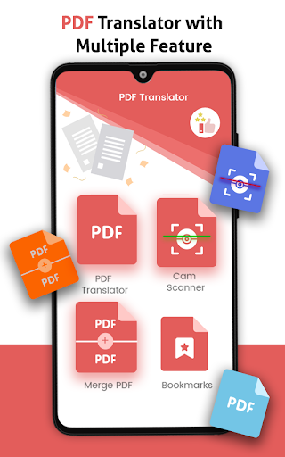 PDF translator – PDF to text converter and editor - عکس برنامه موبایلی اندروید