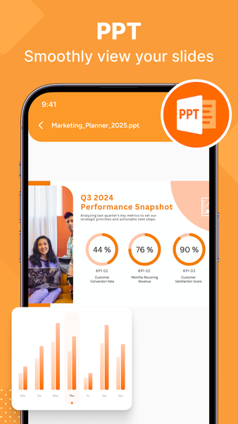 PDF Viewer - Document Reader - عکس برنامه موبایلی اندروید