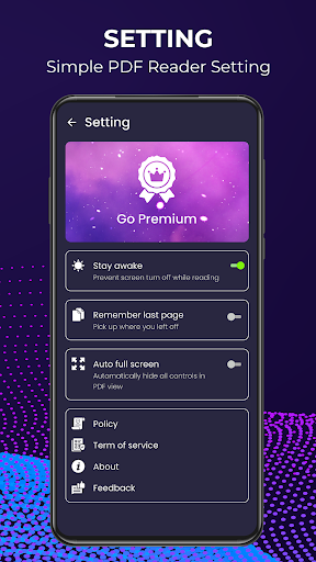 Fast PDF Reader - Image screenshot of android app