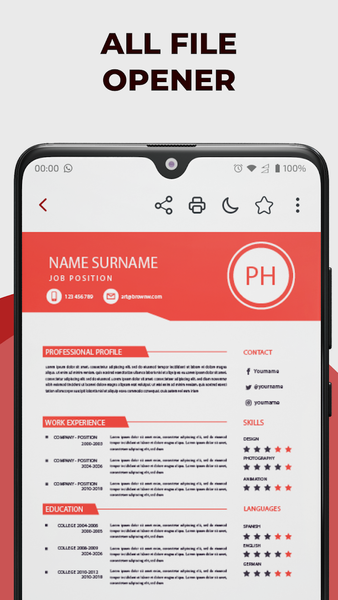 PDF Reader and Photo to PDF - Image screenshot of android app