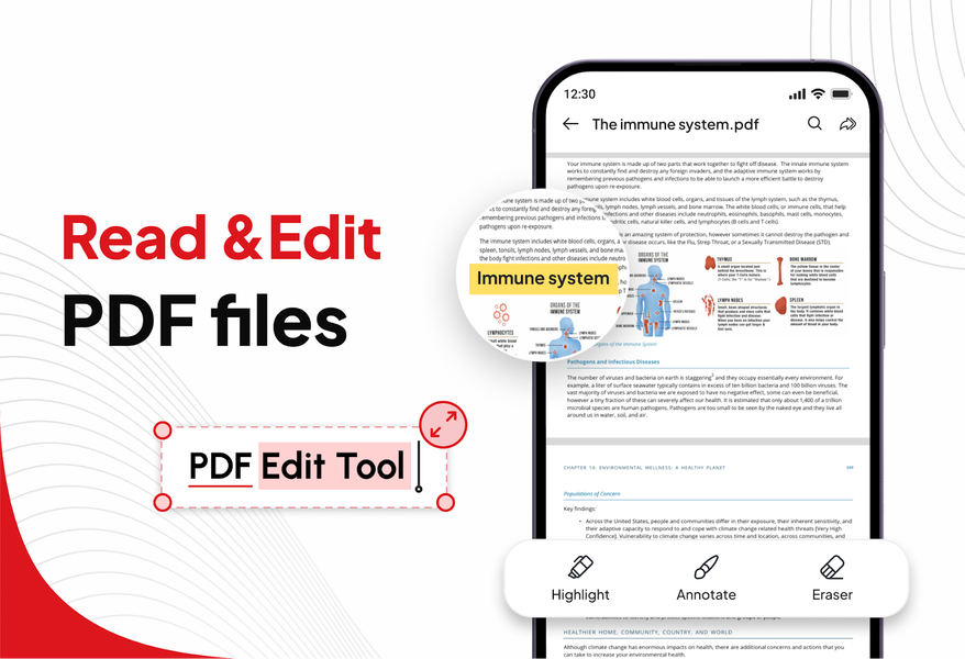 PDF Reader & File PDF Editor - Image screenshot of android app