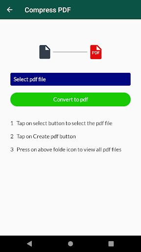 Text to PDF converter - عکس برنامه موبایلی اندروید