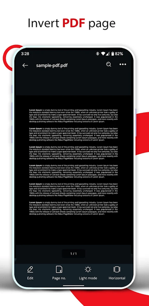 PDF reader & Document viewer - Image screenshot of android app