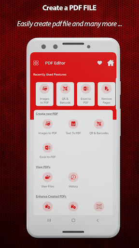 PDF Editor - عکس برنامه موبایلی اندروید