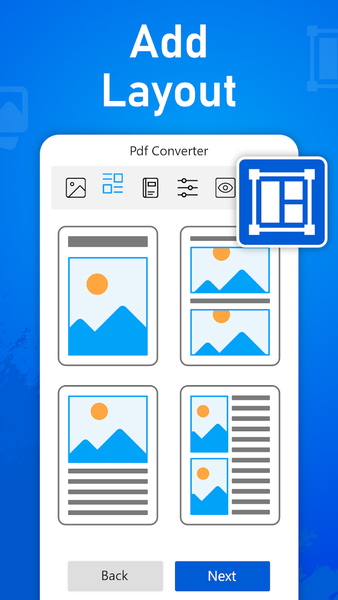 Photo to PDF Converter - JPG - عکس برنامه موبایلی اندروید