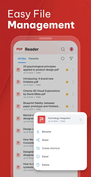 PDF Reader - Viewer & Editor - Image screenshot of android app