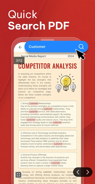 PDF Reader - Viewer & Editor - Image screenshot of android app
