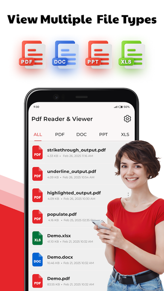 PDF Viewer - Scan & Convert - عکس برنامه موبایلی اندروید