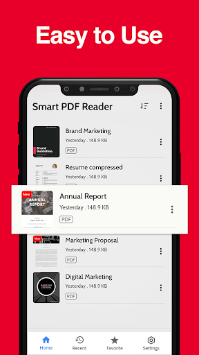 PDF Reader - PDF Viewer - عکس برنامه موبایلی اندروید