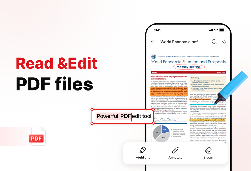 PDF Reader - Edit & View - عکس برنامه موبایلی اندروید