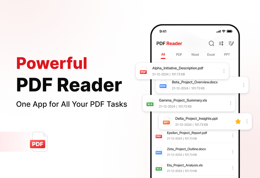 PDF Reader - Edit & View - عکس برنامه موبایلی اندروید