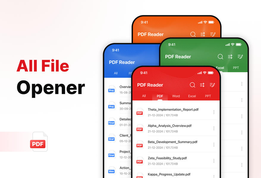 PDF Reader - Edit & View - عکس برنامه موبایلی اندروید