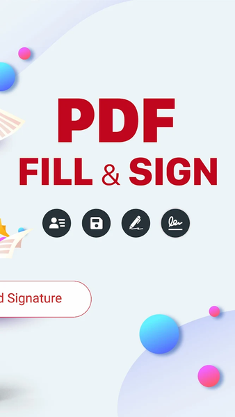 PDF Editor: PDF Fill & Sign - عکس برنامه موبایلی اندروید