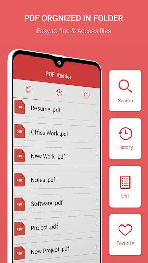 Fast PDF Reader : Pdf viewer - عکس برنامه موبایلی اندروید