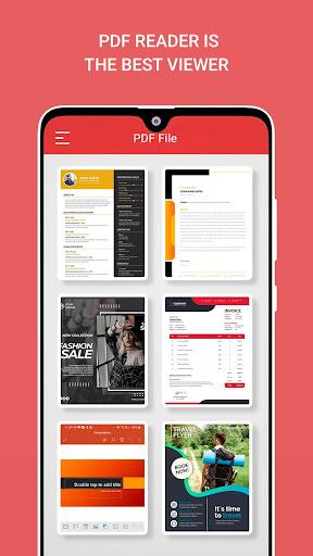 Fast PDF Reader : Pdf viewer - عکس برنامه موبایلی اندروید
