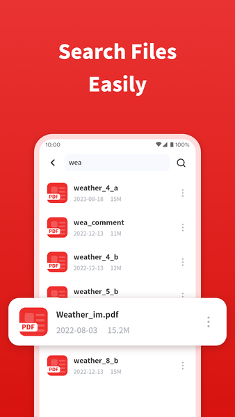 PDF Reader - Image screenshot of android app