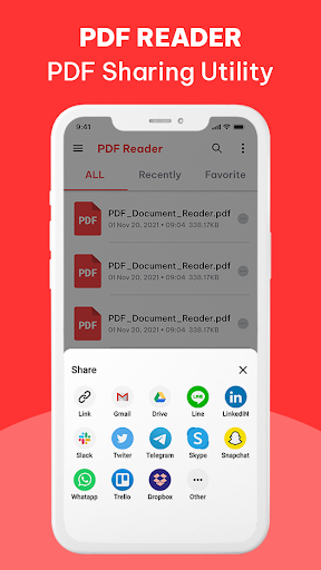 PDF Reader, PDF Viewer App - عکس برنامه موبایلی اندروید