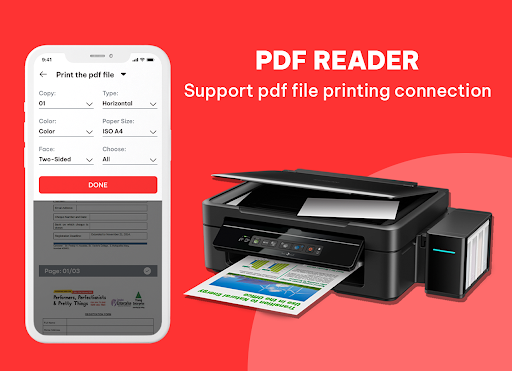 PDF Reader, PDF Viewer App - عکس برنامه موبایلی اندروید