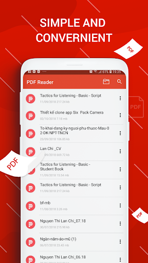 PDF Reader for Android - Image screenshot of android app