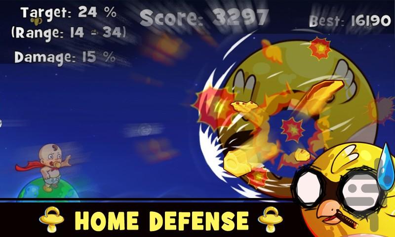 Planet Defender Fantasy - Gameplay image of android game