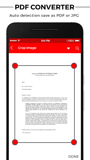 Fast PDF to Word Convert - Image screenshot of android app
