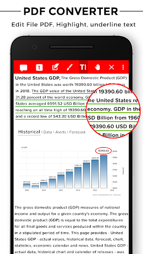 Fast PDF to Word Convert - Image screenshot of android app