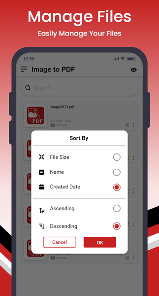 PDF Converter - Photo to PDF - Image screenshot of android app