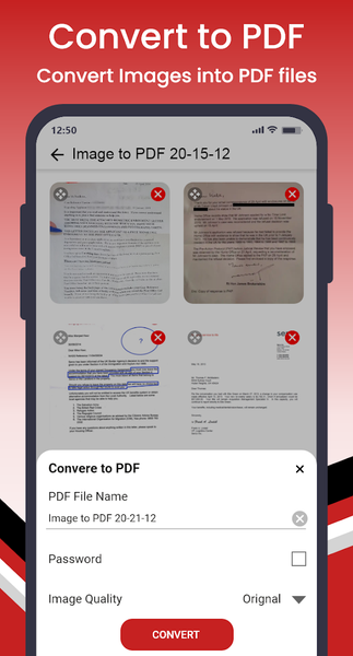 PDF Converter - Photo to PDF - Image screenshot of android app