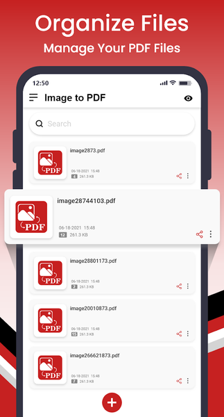 PDF Converter - Photo to PDF - Image screenshot of android app