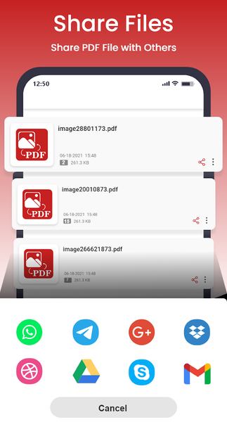 PDF Converter - Photo to PDF - Image screenshot of android app